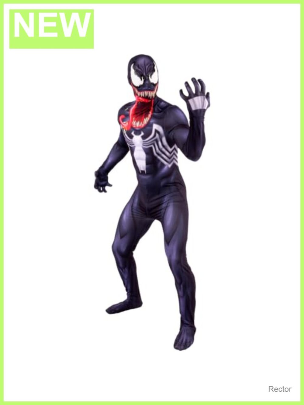 Venom Spandex Zentai Costume with Mask